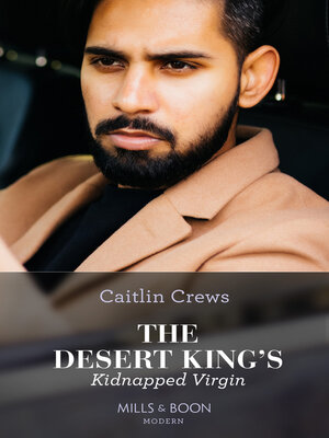 cover image of The Desert King's Kidnapped Virgin